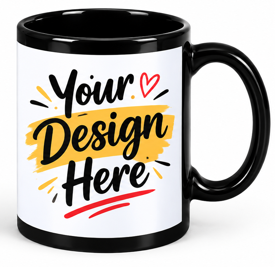 Black Patch Mug